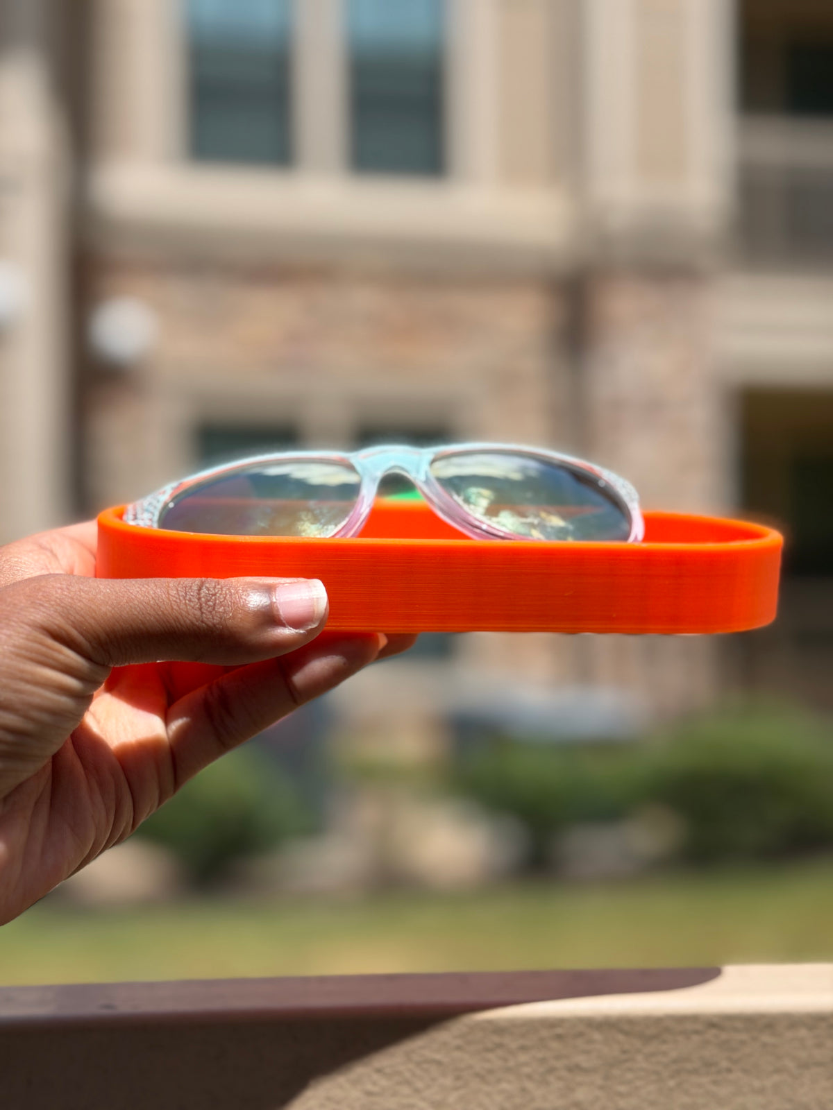 Halloween Pumpkin Glasses Holder & Trinket Tray | 3D Printed