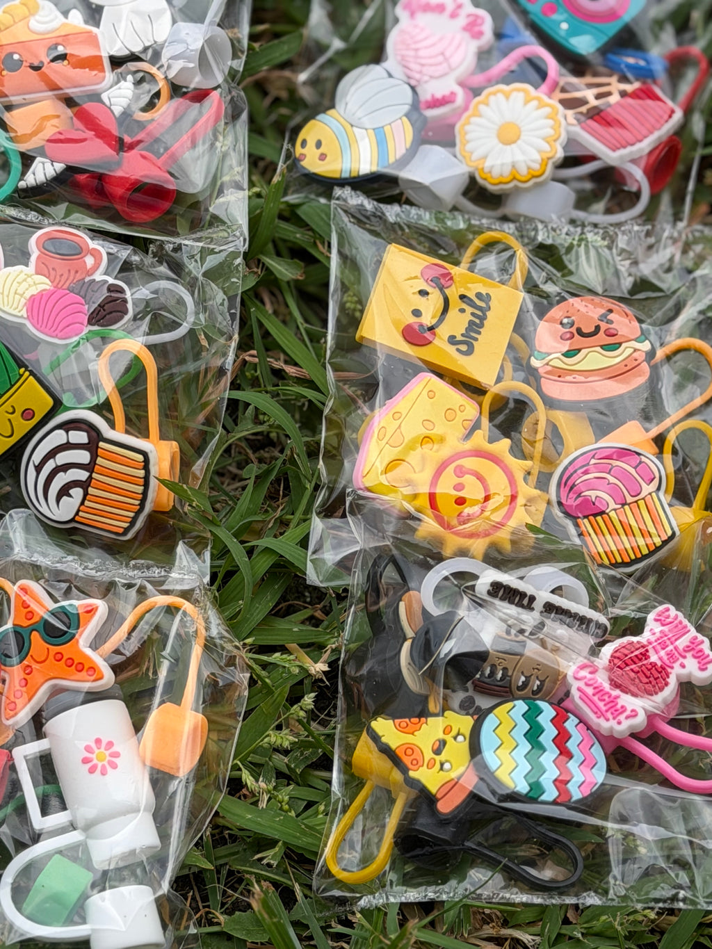 Mystery Straw Cover Charm Pack (5-Pack)