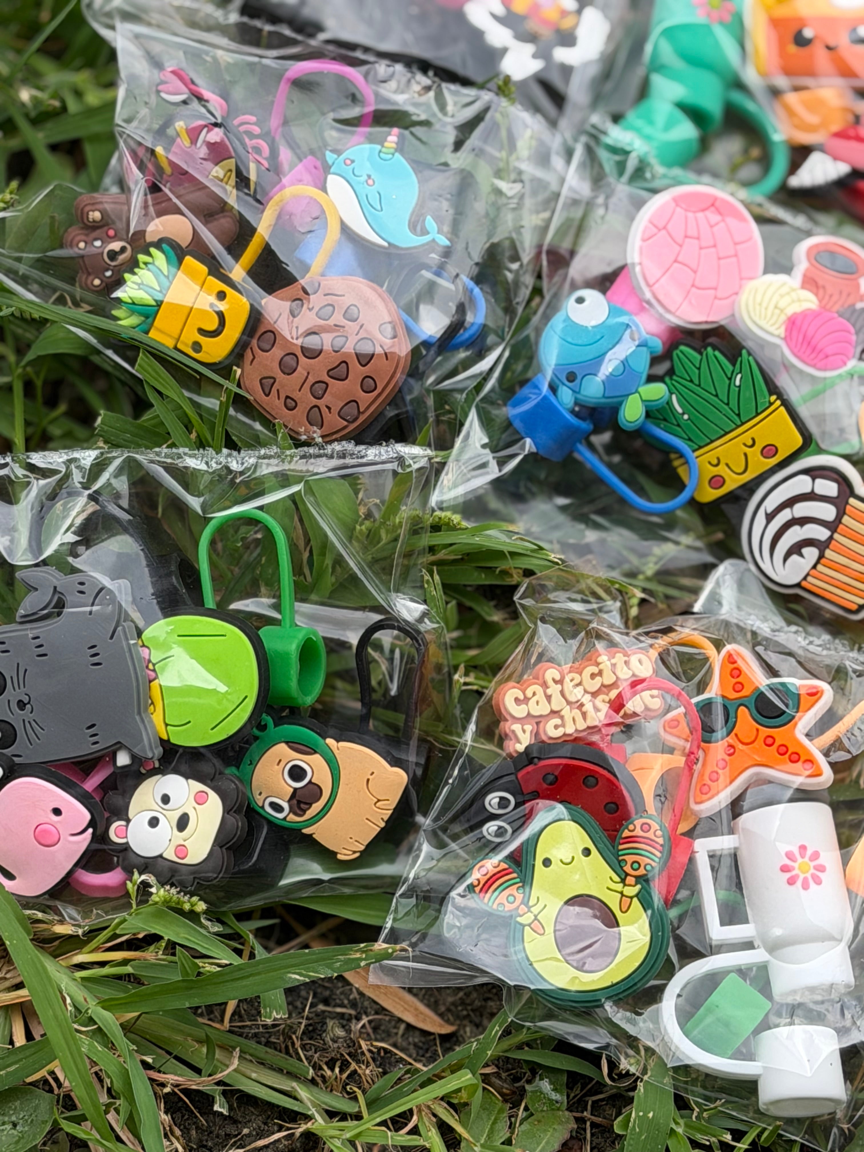 Mystery Straw Cover Charm Pack (5-Pack)