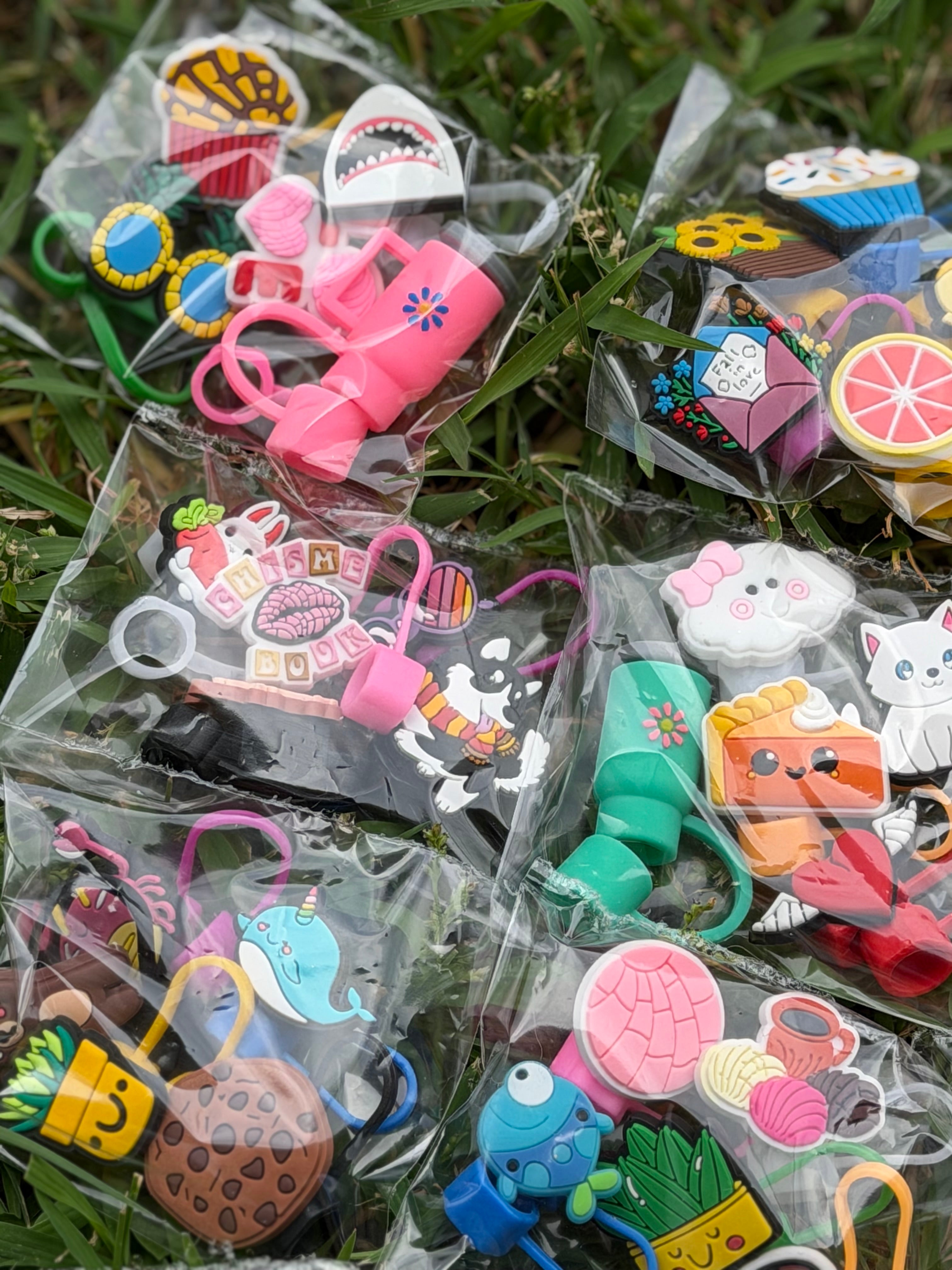 Mystery Straw Cover Charm Pack (5-Pack)