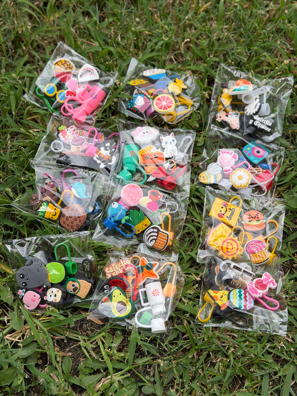 Mystery Straw Cover Charm Pack (5-Pack)