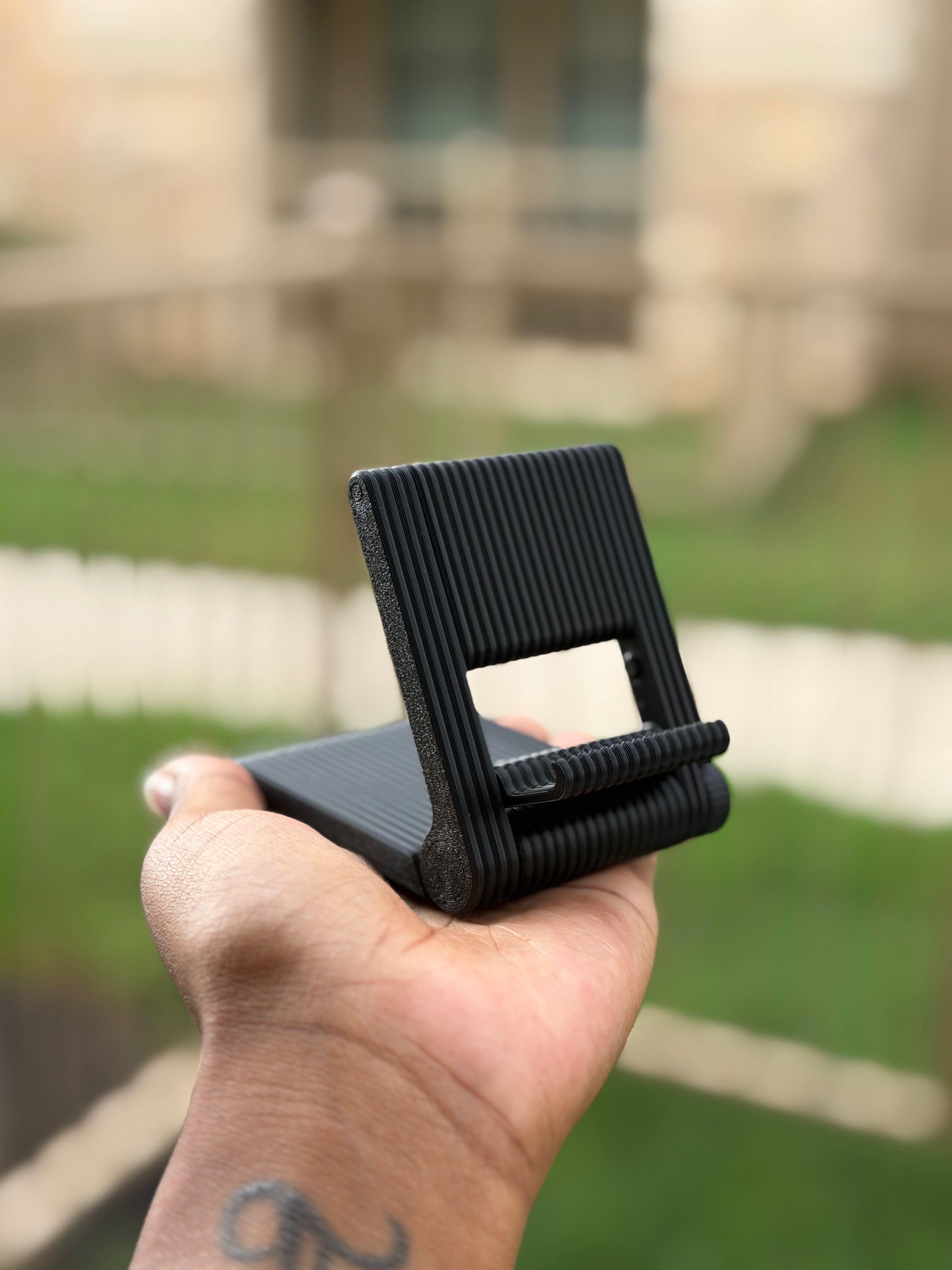 Portable Folding Phone Holder | 3D Printed Phone Stand
