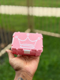 Princess Crown Keepsake Box | Personalized Color 3D Printed Treasure Box