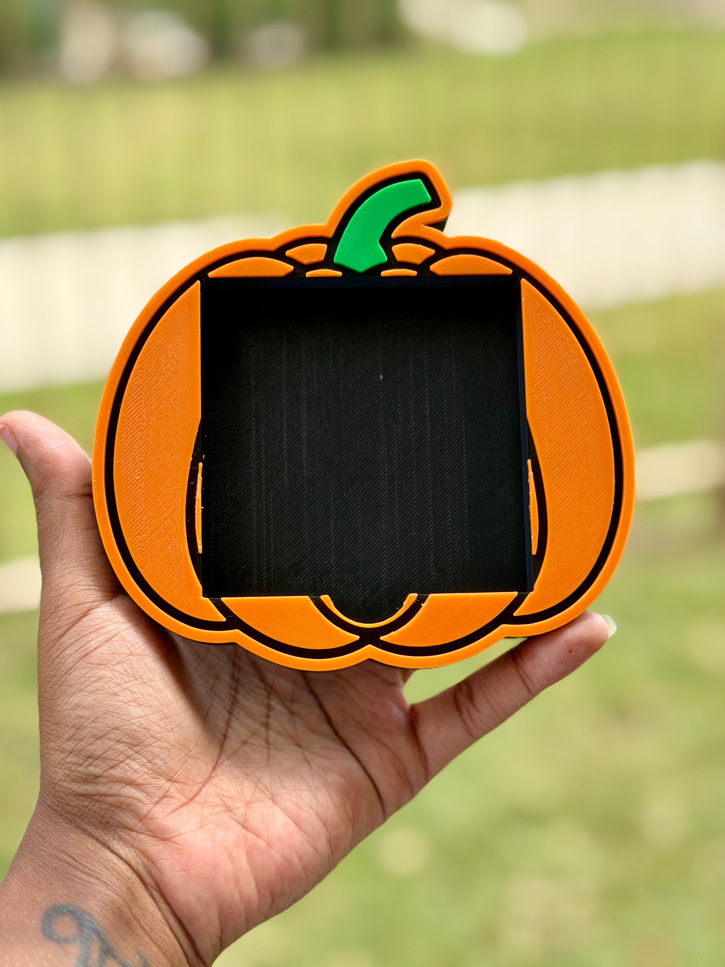 Pumpkin Sticky Note Holder | Fall Desk Accessory