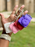 Retro Camera Keychain - Please list color in box (standard colors)